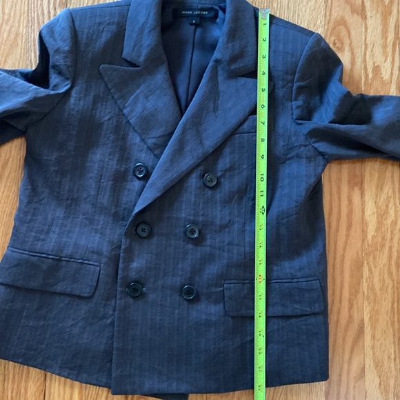 Marc Jacob’s EUC Linen Fully Lined Double Breasted Jacket - Picture 15 of 16
